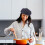 Breathable Stripe Chef Hat for Restaurant Cook Unisex 8
