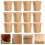 50 sets disposable kraft paper soup cups for storage 8