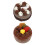 2Pièces Décorations Gâteau Artificiel PVC Texture Réaliste 10