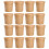 50 sets disposable kraft paper soup cups for storage 5