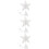 3Pcs Silver Xmas Tree Lamp Star Treetop Light Decor 8