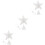 3Pcs Silver Xmas Tree Lamp Star Treetop Light Decor 5