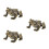 3pcs Brass Frog Figurine Tea Pet for Home Decor 9