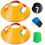 25pcs Colorful Sports Training Cones Multi-Functional Barrier 7