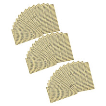 3500pcs waterproof self-adhesive yellow stickers made in china