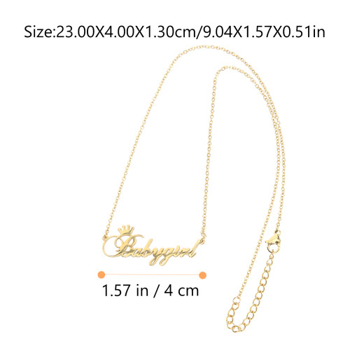 collana per con lettera clavicola 1