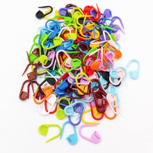 Crochet Clip Markers Locking 100 Piece Set For Knitting And Crocheting Color Mixing Small Place Markers