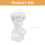 5pcs Greek Statue Pen Holder Vase for Makeup Brushes 2