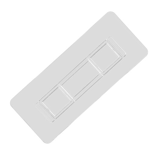 Adhesive Hooks for 3.7-3.9in Caddy No Drill Versatile Use Strong Grip