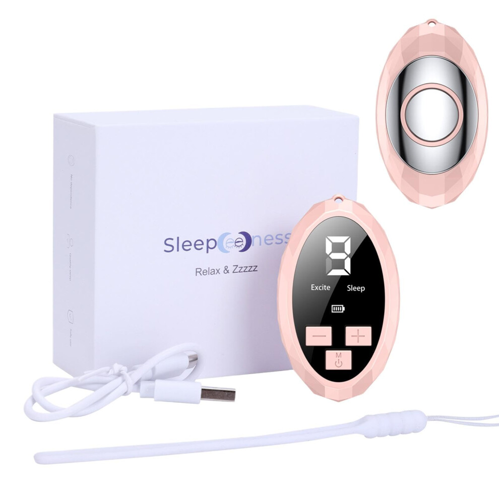 Compact Sleep Aid Handheld Relaxation Tool, Intelligent Portable Relaxation Device Pink Model B