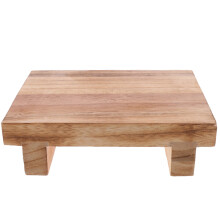 kleiner holz-hocker fußhocker für bad wohnzimmer flur büro