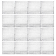 20 stück einweg-aluminiumfolie 30x30 cm für lebensmittel