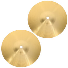 2 stück beckensatz für drumset, jazz-becken aus messing, 8 zoll
