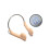 4-teiliger wasserfester Schwimmnasenclip , one size 11