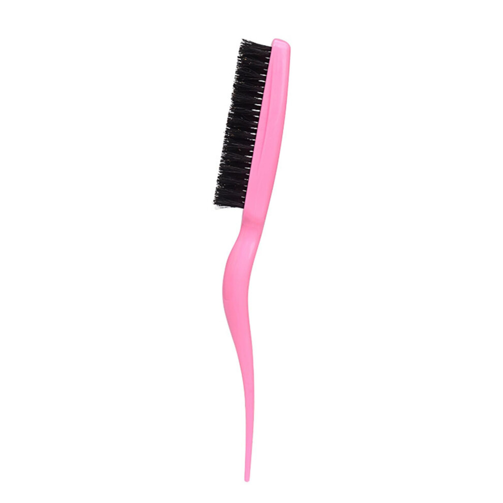 Boar Bristle Brush For Women Teasing And Backcombing Salon Hair Styling Brush