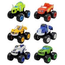 Blaze en de Monster Machines voertuigen speelgoed voor kinderen raceauto's vrachtwagens cadeau set 6 stuks