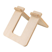 Bike Parking Rack Wood Balance Stand Scooter Holder Detachable Kids Bicycle Display Stand Wooden Frame Garage Organizer