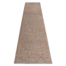 Matta, Löpare SOFFI shaggy 5cm beige - för kök, korridor och hall 70x300 cm