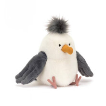 (Seagull)Chip Seagull Capybara Duck Plush Toy Soft Animal Figure For Kids Collectors And