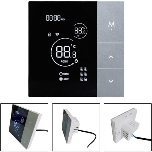 Smart Temperature Controller With WiFi For Underfloor Heating Management (16A) EP 16A Floor Heating Thermostat 1