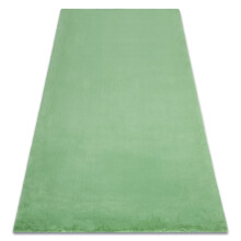 Carpet BUNNY green IMITATION OF RABBIT FUR 160x220 cm