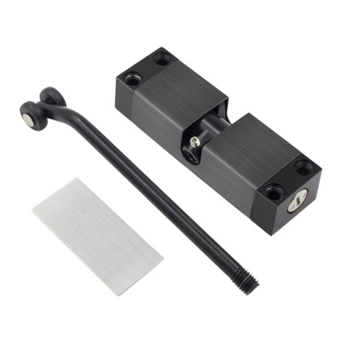 (Black, 10x13cm) Adjustable Spring Door Closer Easy Tension Adjustment ...