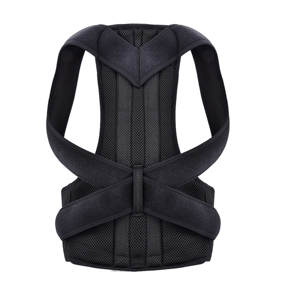 Back Corrector, Adjustable Clavicle & Shoulder Lumbar Belt, Posture Corset for Men and Women, Correction and Relaxation