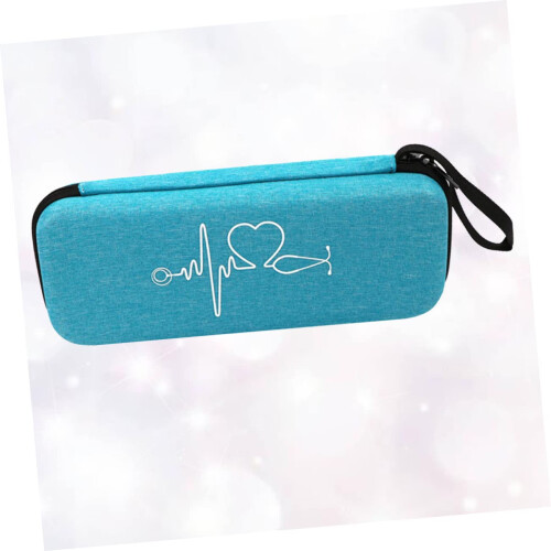Portable Stethoscope Case Shockproof Storage Bag Compatible Compact Design Net Pouch For Accessories 1