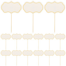 24 stuks kaasmarkers charcuterie prikkers kruidenlabels voor plank