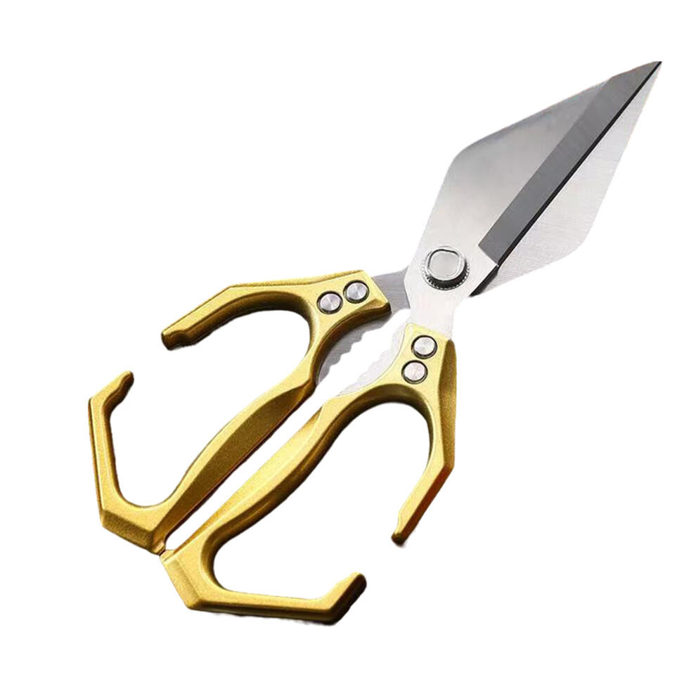 (gold) Pro Stainless Steel Poultry Shears For Tough Cutting Jobs Stainless-image-OPC-PKPPB8B-NEW