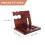 solid wooden storage rack with phone, wallet, and watch holder 10
