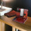 solid wooden storage rack with phone, wallet, and watch holder 7