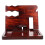 solid wooden storage rack with phone, wallet, and watch holder 1
