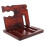 solid wooden storage rack with phone, wallet, and watch holder 3
