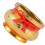 1pc ceramic incense burner temple offering decorative basin 7