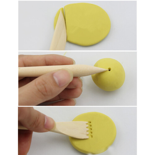Clay Sculpture Tool Set Clay Sculpture Tool Set Wood 5pcs 1