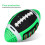 small rugby ball for outdoor play and exercise 6