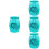 4pcs stainless steel sealed urn for ashes, small keepsake container 6