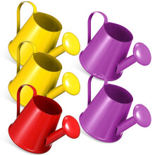10 pcs small iron metal watering can for garden and children teaching