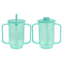 2Stk Pflege Trinkbecher Für Bettlägerige Patienten, Sippy Cup