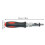 1/4 inch screwdriver handle 180 rotatable wrench with hex bit holding 2