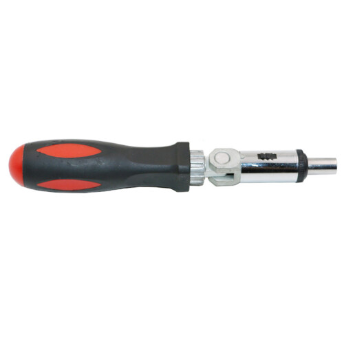 1/4 inch screwdriver handle 180 rotatable wrench with hex bit holding 2