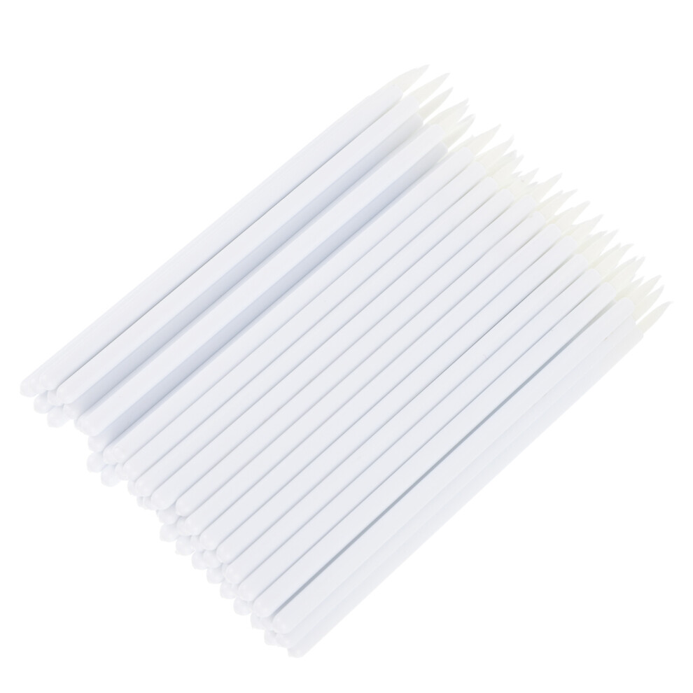 Villcase 100Pcs Disposable Eyeliner Brush Applicators Makeup Tool