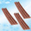 3pcs plastic bird spike fence security tool narrow style 9