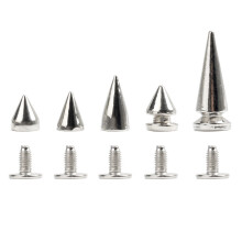 20pcs Screwback Spike Cone Studs for Shoes Bag Belt Punk Craft