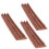 3pcs plastic bird spike fence security tool narrow style 4