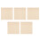 250 Pcs Square Bamboo Sticks for DIY Craft Projects 6