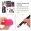 ladies makeup kit durable cosmetic supplies set 7