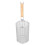 spaghetti strainer spoon stainless steel with wood handle 1