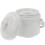 ceramic stew pot with lid soup and dessert serving bowl multi-use 7